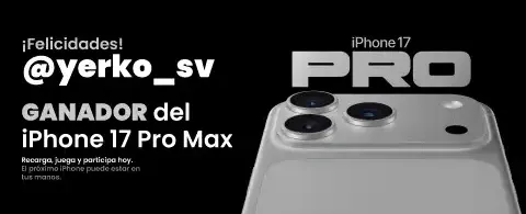 Mega Sorteo iPhone 17 Pro Max promotion